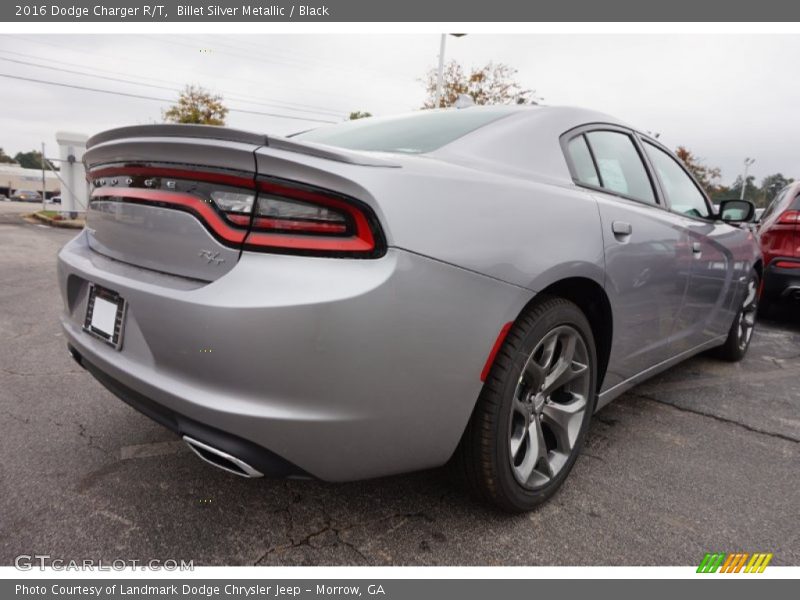 Billet Silver Metallic / Black 2016 Dodge Charger R/T