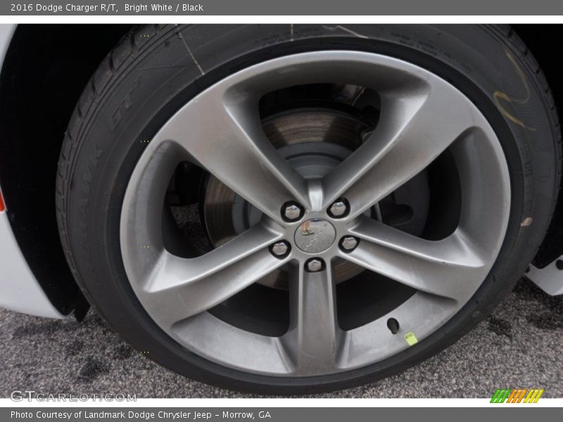 Bright White / Black 2016 Dodge Charger R/T