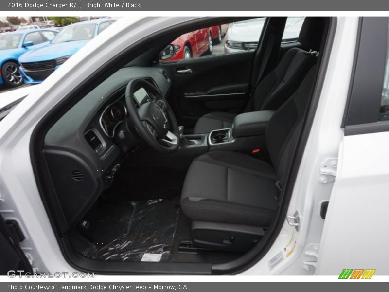 Bright White / Black 2016 Dodge Charger R/T