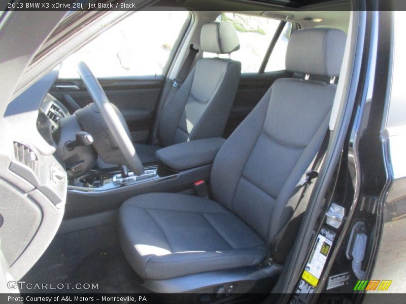 Jet Black / Black 2013 BMW X3 xDrive 28i