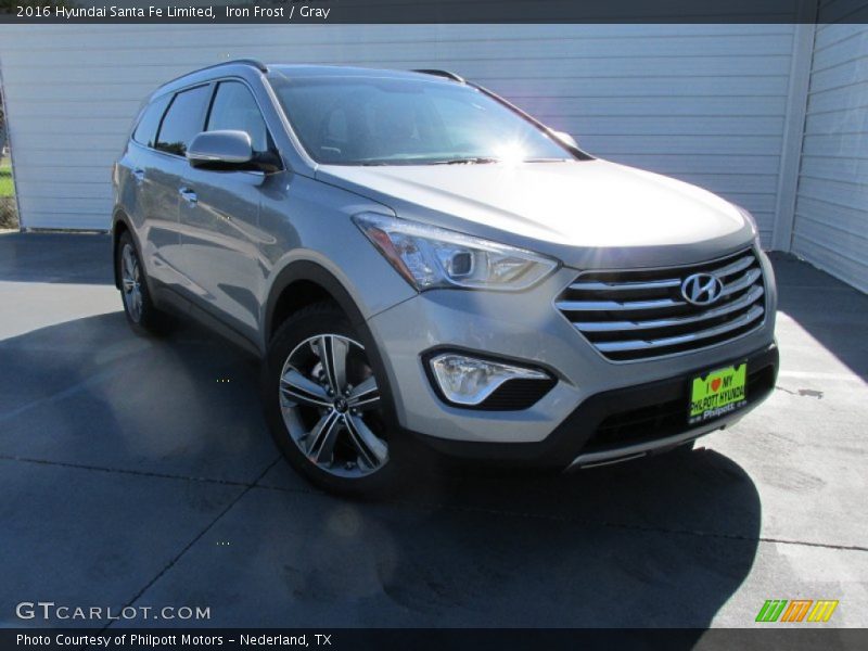 Iron Frost / Gray 2016 Hyundai Santa Fe Limited