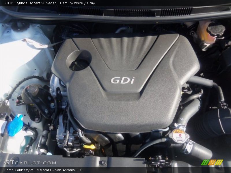 Century White / Gray 2016 Hyundai Accent SE Sedan