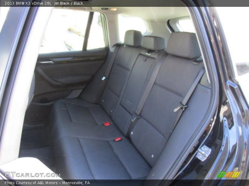 Jet Black / Black 2013 BMW X3 xDrive 28i