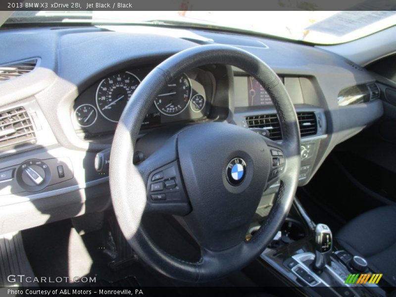 Jet Black / Black 2013 BMW X3 xDrive 28i
