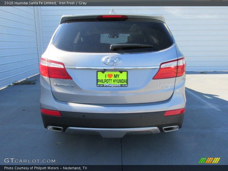 Iron Frost / Gray 2016 Hyundai Santa Fe Limited