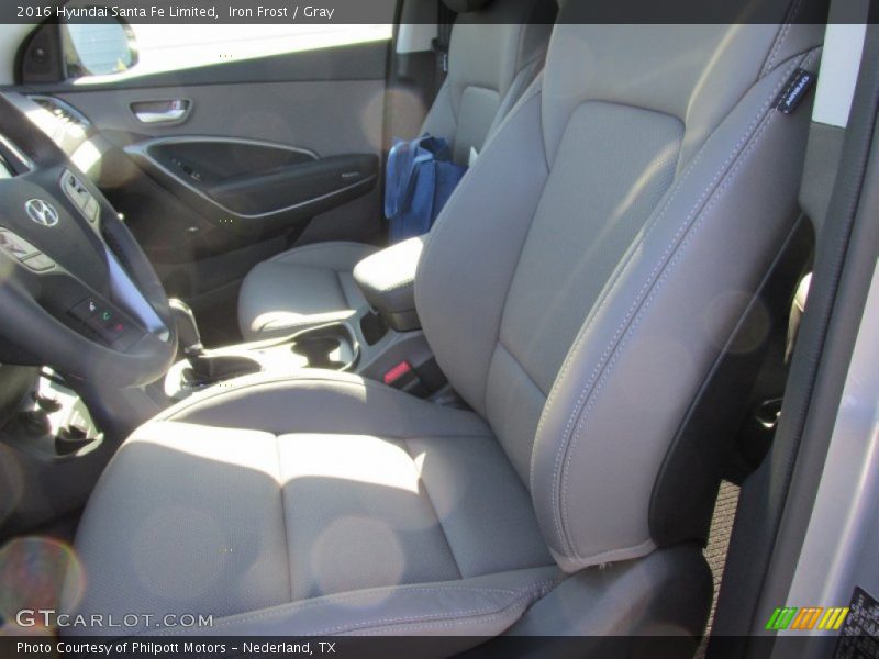 Iron Frost / Gray 2016 Hyundai Santa Fe Limited
