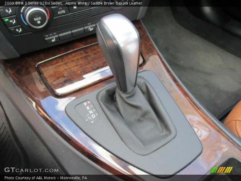 Alpine White / Saddle Brown Dakota Leather 2009 BMW 3 Series 328xi Sedan