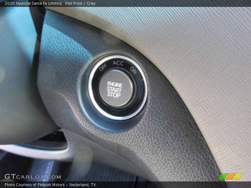 Iron Frost / Gray 2016 Hyundai Santa Fe Limited