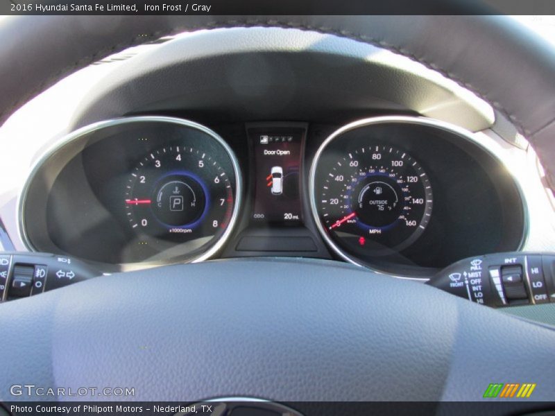 Iron Frost / Gray 2016 Hyundai Santa Fe Limited
