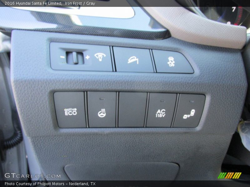Iron Frost / Gray 2016 Hyundai Santa Fe Limited