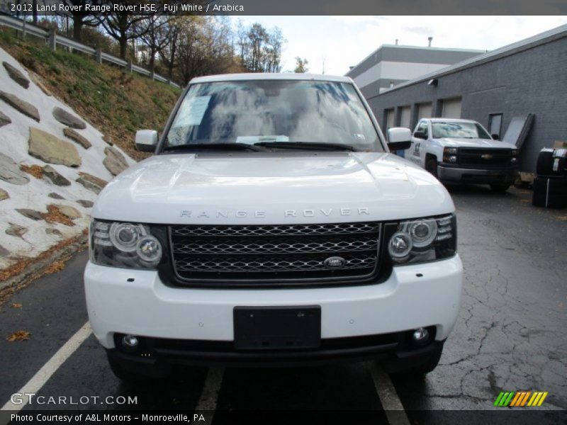 Fuji White / Arabica 2012 Land Rover Range Rover HSE