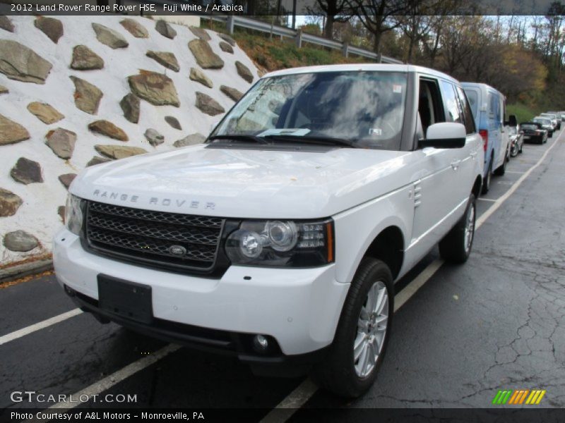Fuji White / Arabica 2012 Land Rover Range Rover HSE