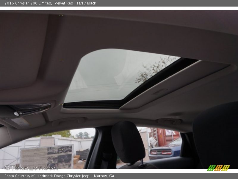 Velvet Red Pearl / Black 2016 Chrysler 200 Limited