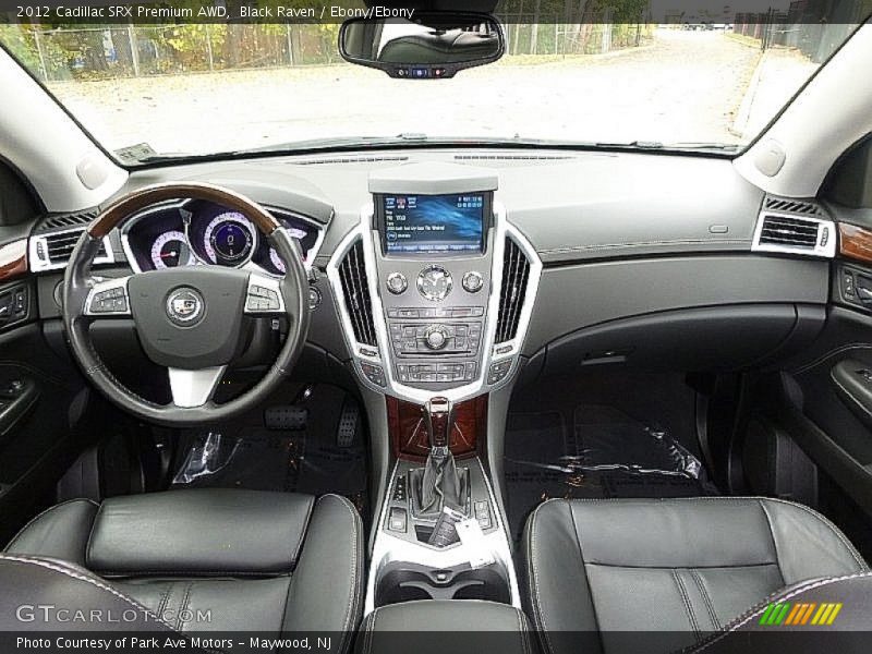 Black Raven / Ebony/Ebony 2012 Cadillac SRX Premium AWD