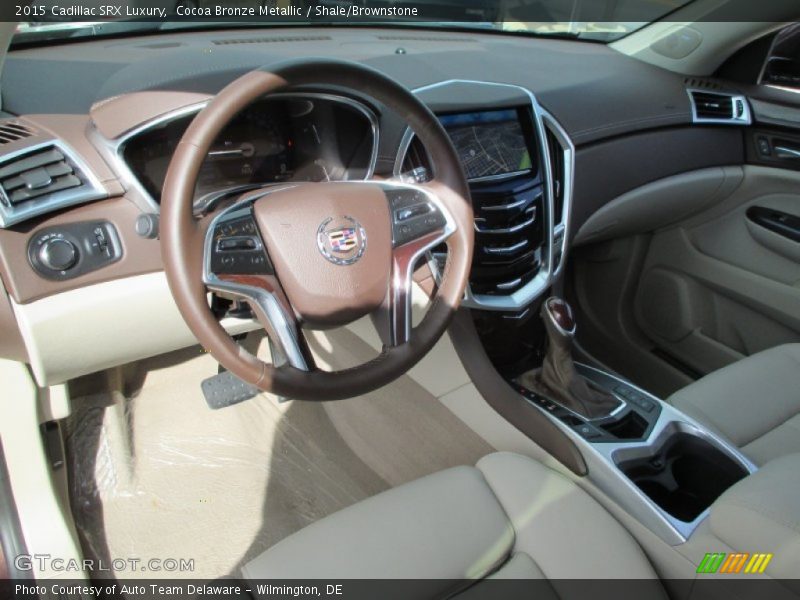 Cocoa Bronze Metallic / Shale/Brownstone 2015 Cadillac SRX Luxury