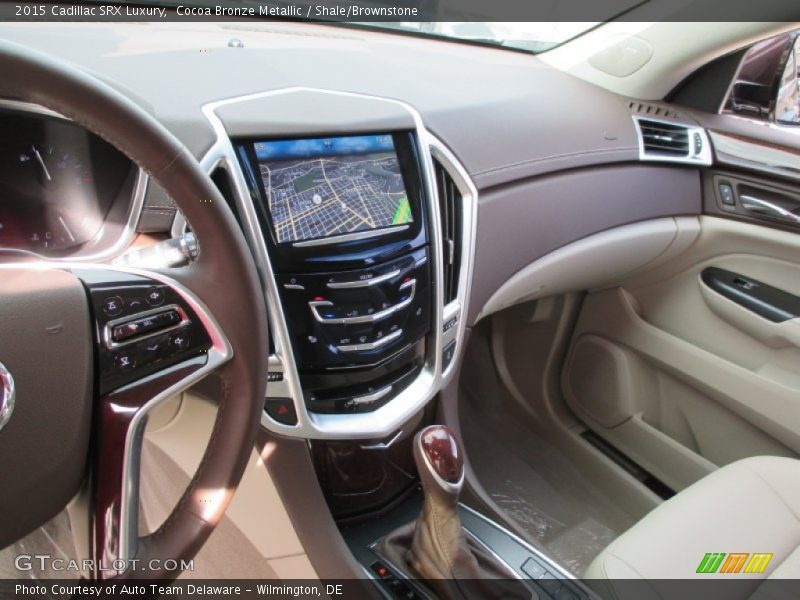 Cocoa Bronze Metallic / Shale/Brownstone 2015 Cadillac SRX Luxury