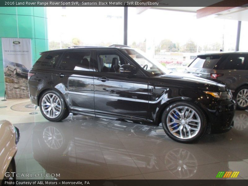  2016 Range Rover Sport SVR Santorini Black Metallic