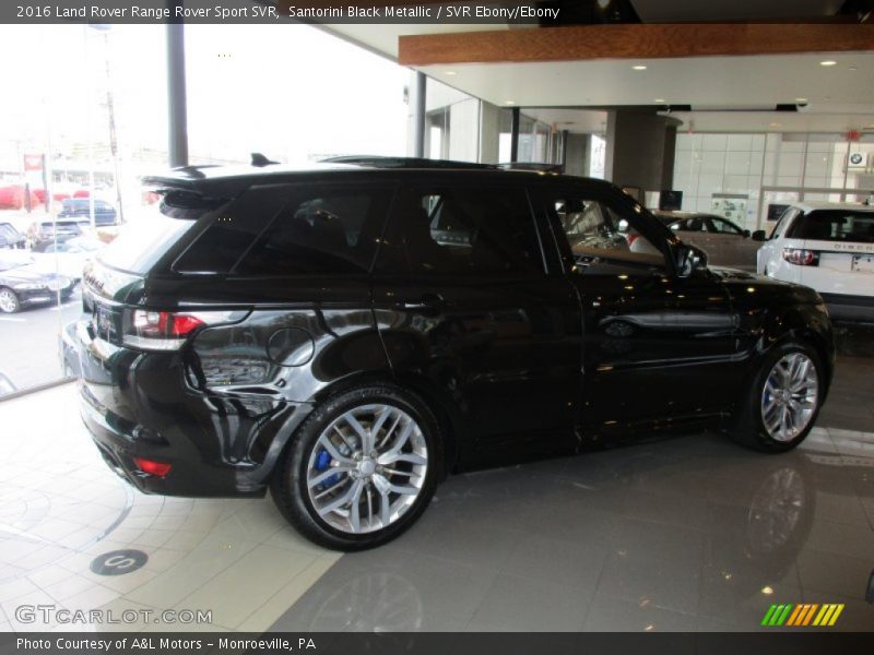  2016 Range Rover Sport SVR Santorini Black Metallic