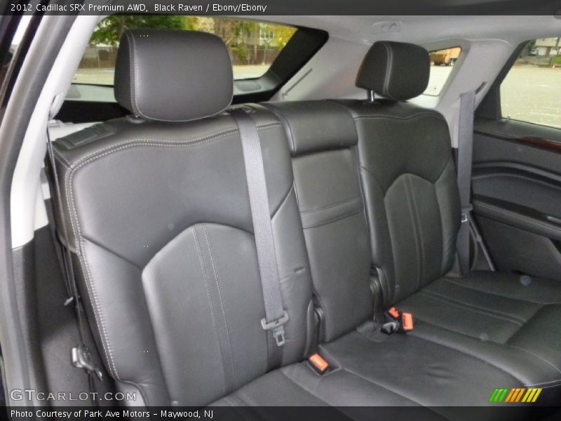 Black Raven / Ebony/Ebony 2012 Cadillac SRX Premium AWD