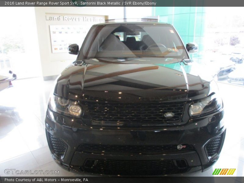  2016 Range Rover Sport SVR Santorini Black Metallic