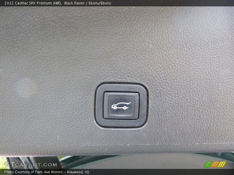 Black Raven / Ebony/Ebony 2012 Cadillac SRX Premium AWD