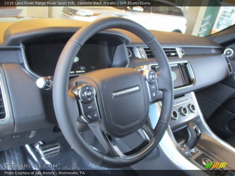  2016 Range Rover Sport SVR Steering Wheel