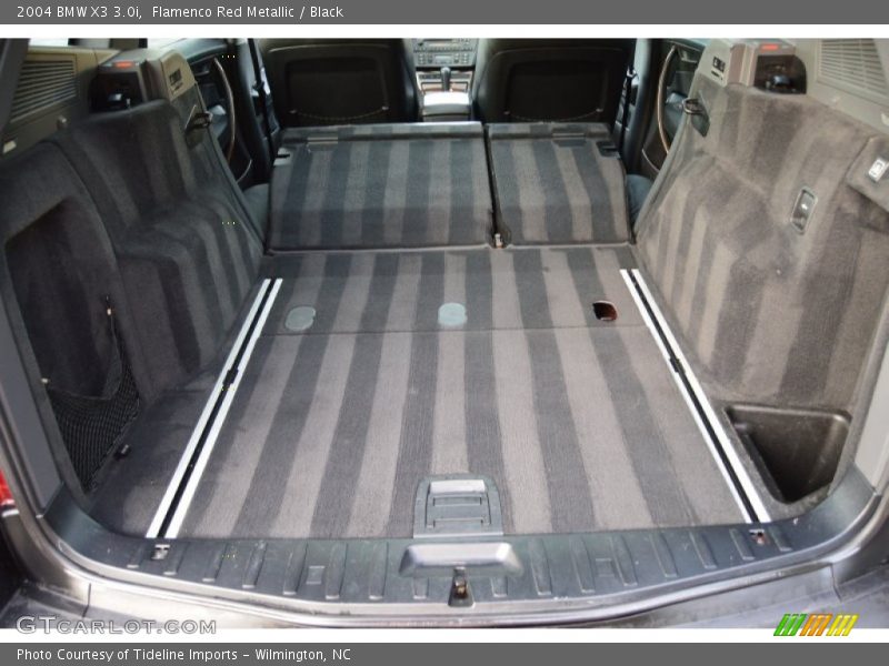 Flamenco Red Metallic / Black 2004 BMW X3 3.0i