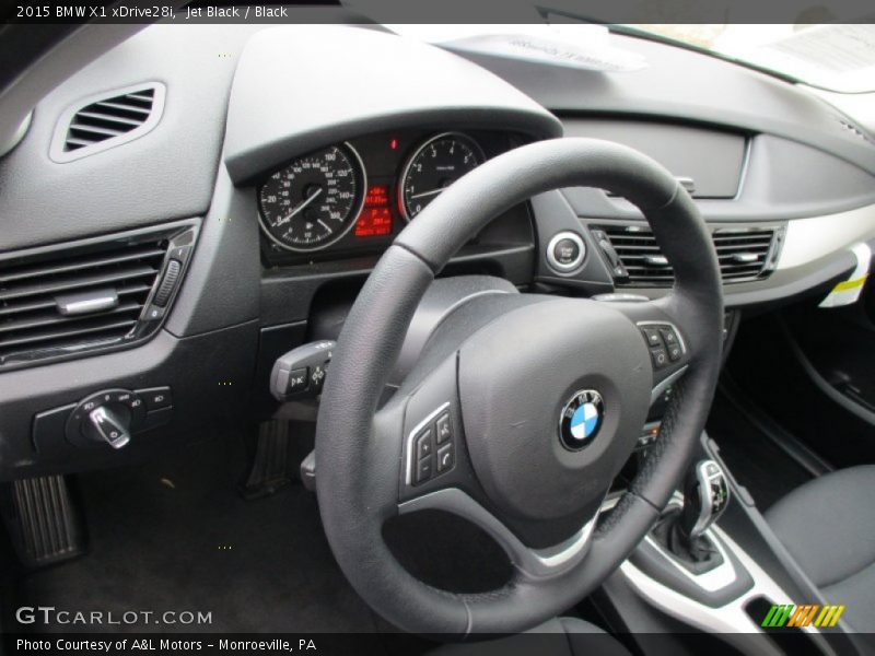 Jet Black / Black 2015 BMW X1 xDrive28i