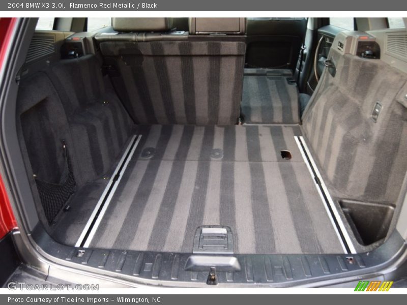 Flamenco Red Metallic / Black 2004 BMW X3 3.0i