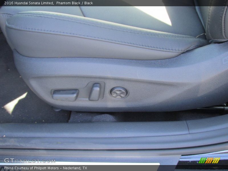 Phantom Black / Black 2016 Hyundai Sonata Limited