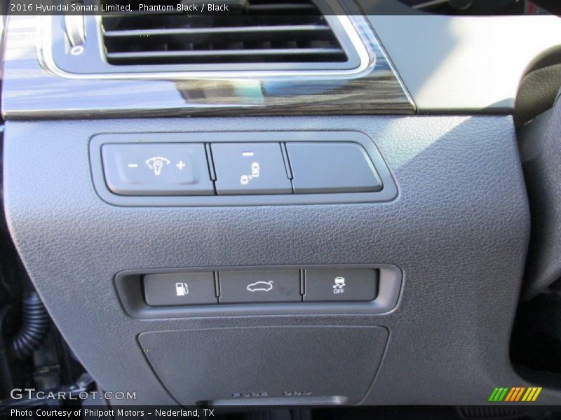 Phantom Black / Black 2016 Hyundai Sonata Limited