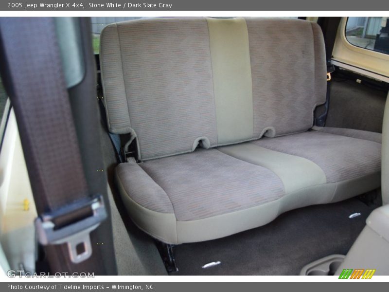 Stone White / Dark Slate Gray 2005 Jeep Wrangler X 4x4