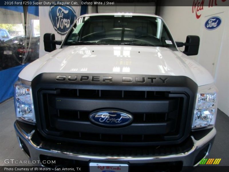 Oxford White / Steel 2016 Ford F250 Super Duty XL Regular Cab