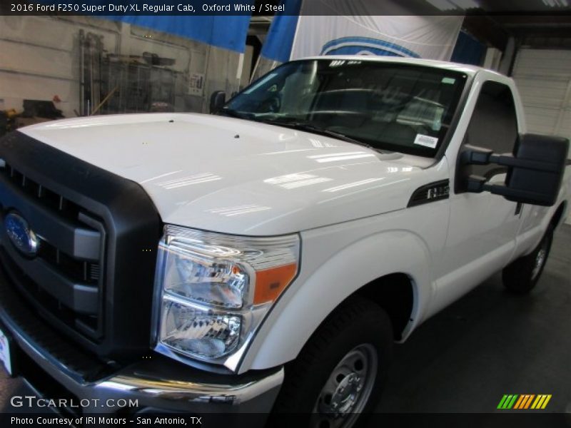 Oxford White / Steel 2016 Ford F250 Super Duty XL Regular Cab