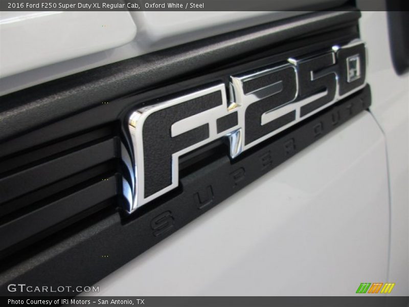 Oxford White / Steel 2016 Ford F250 Super Duty XL Regular Cab
