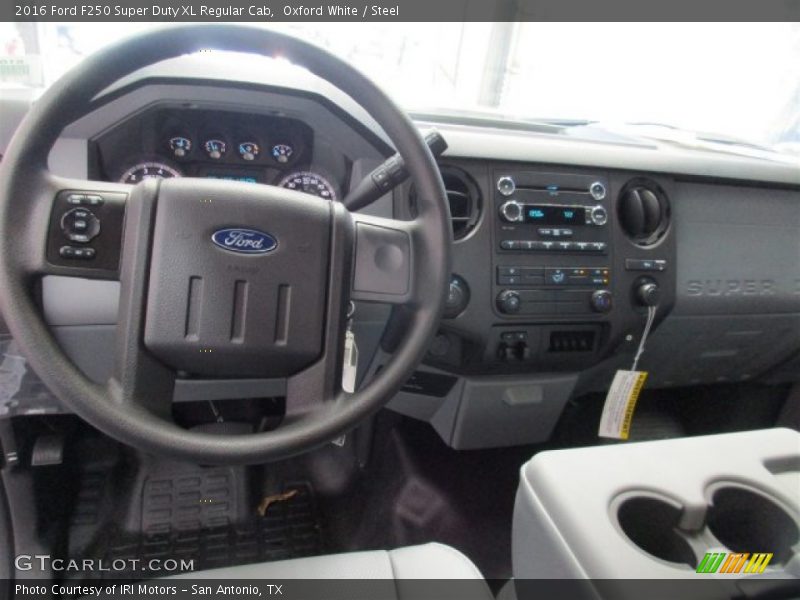 Oxford White / Steel 2016 Ford F250 Super Duty XL Regular Cab