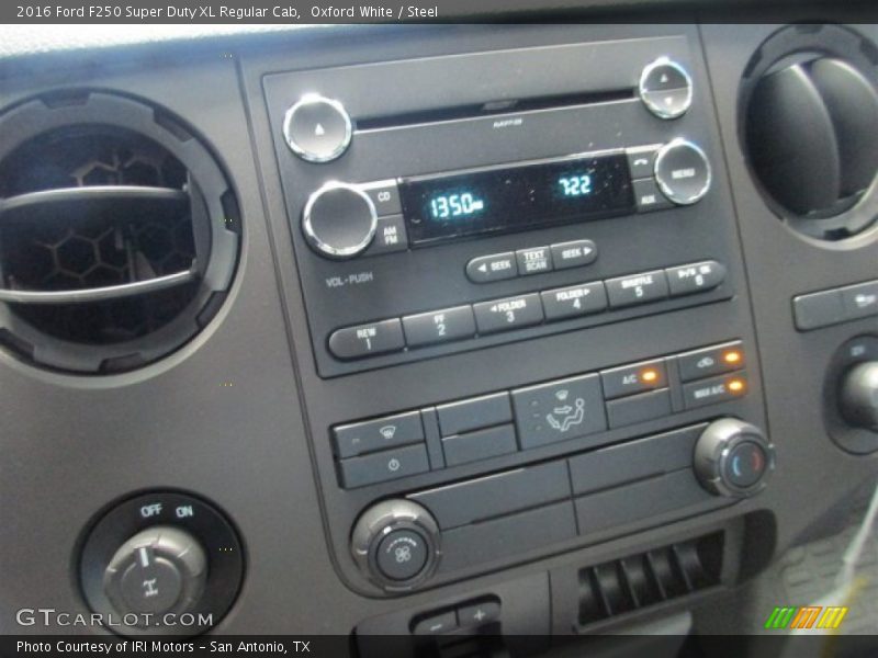 Oxford White / Steel 2016 Ford F250 Super Duty XL Regular Cab