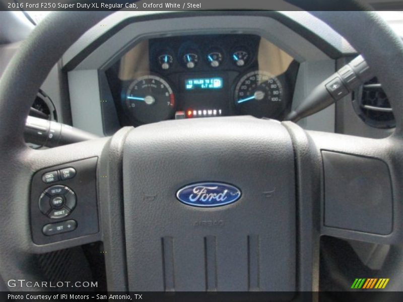 Oxford White / Steel 2016 Ford F250 Super Duty XL Regular Cab