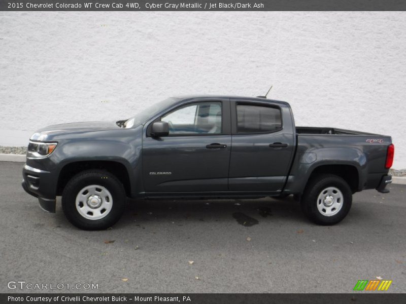 2015 Colorado WT Crew Cab 4WD Cyber Gray Metallic