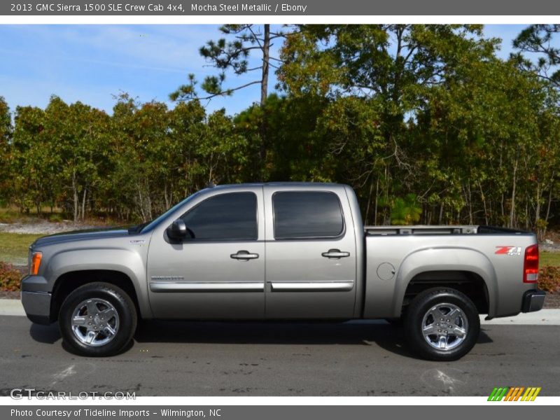 Mocha Steel Metallic / Ebony 2013 GMC Sierra 1500 SLE Crew Cab 4x4