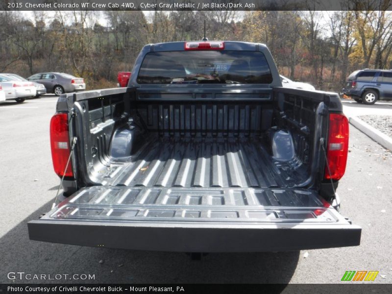 Cyber Gray Metallic / Jet Black/Dark Ash 2015 Chevrolet Colorado WT Crew Cab 4WD