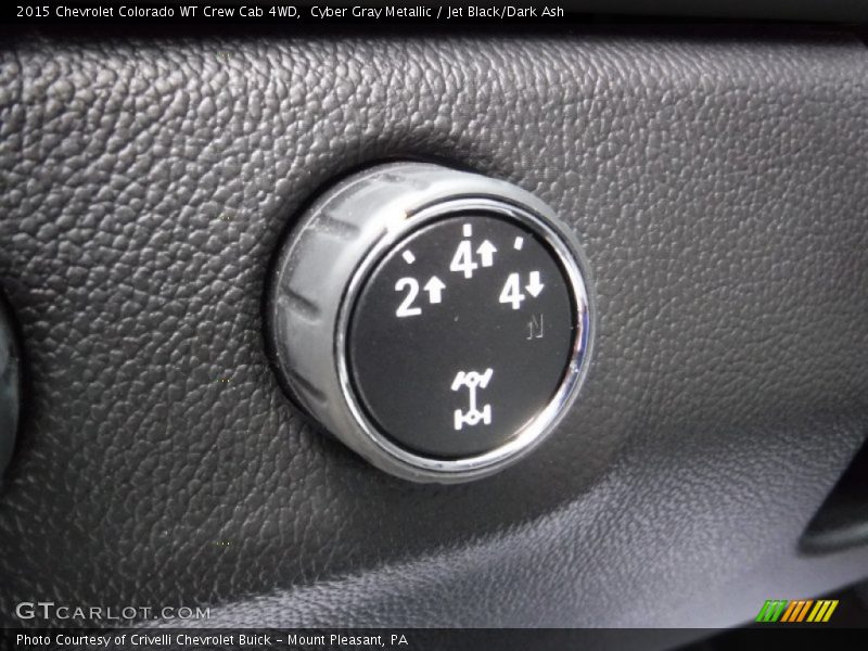 Controls of 2015 Colorado WT Crew Cab 4WD