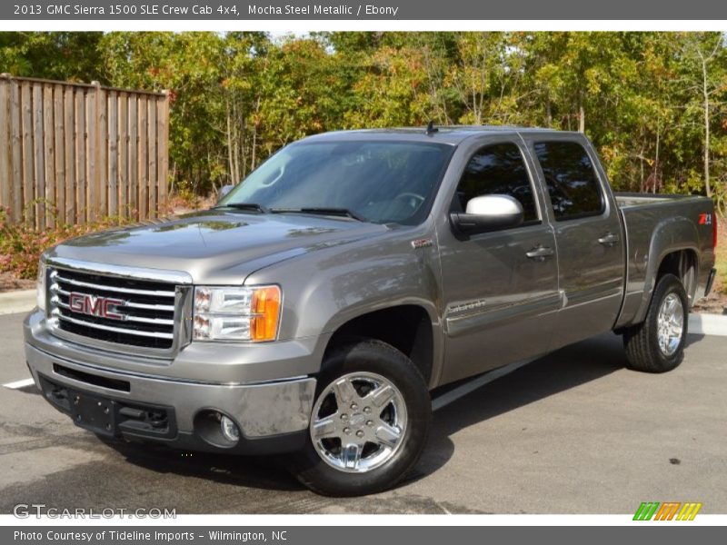 Mocha Steel Metallic / Ebony 2013 GMC Sierra 1500 SLE Crew Cab 4x4