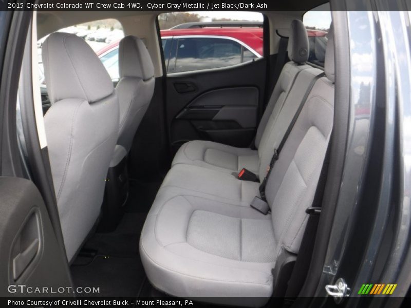 Rear Seat of 2015 Colorado WT Crew Cab 4WD
