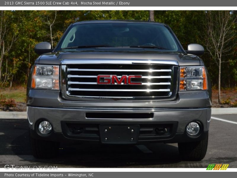 Mocha Steel Metallic / Ebony 2013 GMC Sierra 1500 SLE Crew Cab 4x4