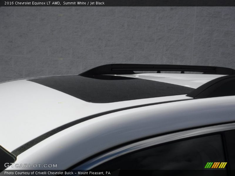 Summit White / Jet Black 2016 Chevrolet Equinox LT AWD