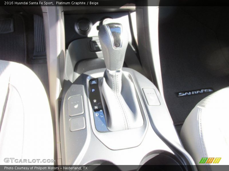 Platinum Graphite / Beige 2016 Hyundai Santa Fe Sport