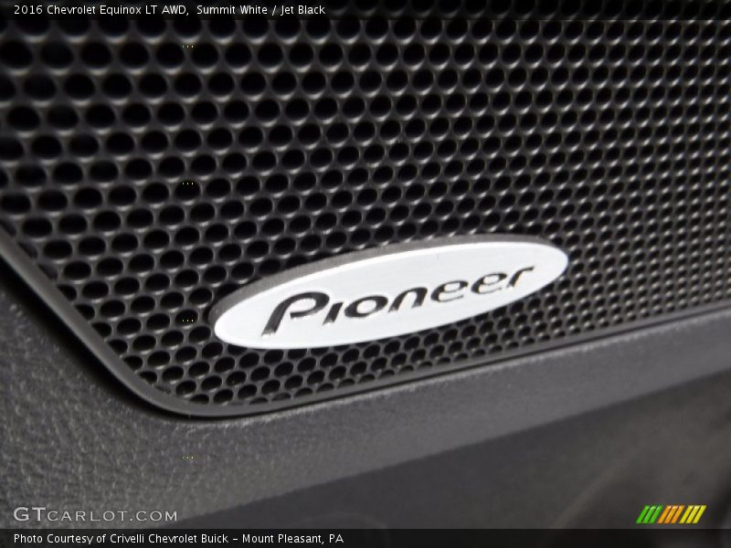 Summit White / Jet Black 2016 Chevrolet Equinox LT AWD