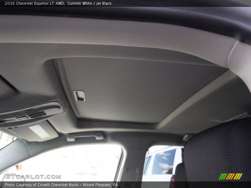 Summit White / Jet Black 2016 Chevrolet Equinox LT AWD