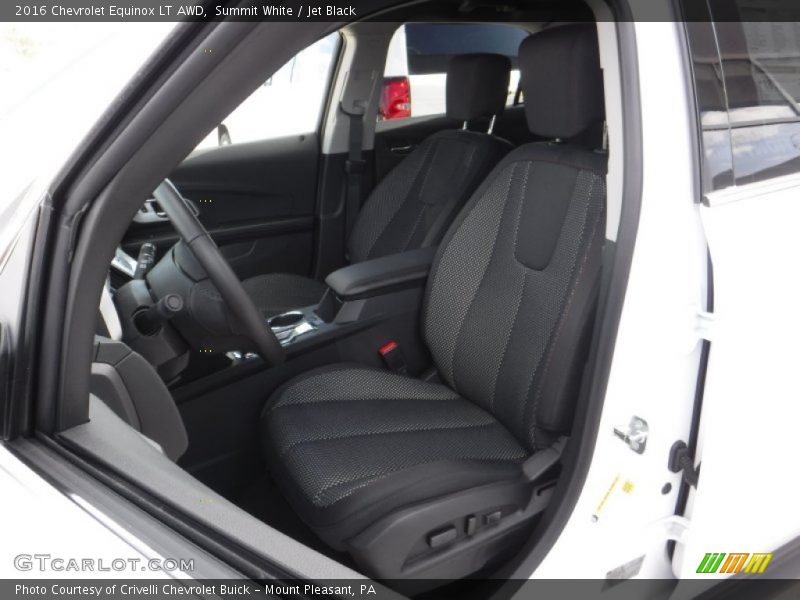 Summit White / Jet Black 2016 Chevrolet Equinox LT AWD